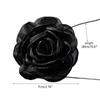 Yarn-Flower Choker Chain Delicate Neck Chain Classic Romantic Flower Necklaces Women Jewelry Flower Collar Necklace Gift