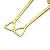 Rainbow Stainless Steel Shovel Spoon Set Ice Cream Stirring Spoon Tool Creative Teaspoon Dessert Coffee Spoon Party Cutlery Set