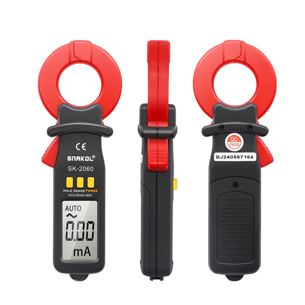 3 1 2 Digit Auto Ranging Digital Current Clamp Meter High Precise AC Measurement Tool 30mm Jaw with Data Hold Automatic