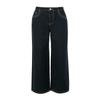 Sancai Women's Mid-Waist Straight Leg Denim Jeans