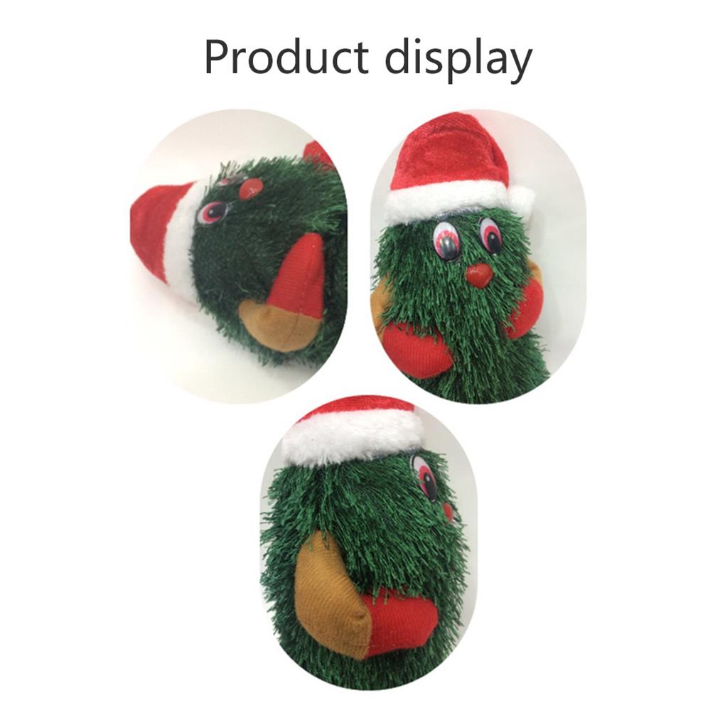 Elektrischer Weihnachtsbaum Spielzeug Requisiten Exquisite Haushalts-Feiertagsdekoration Interessante Tischplatten Batteriebetriebene tanzende Spielzeuge
