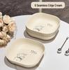 Thickened Bone China Snack & Fruit Plate Set - Food Grade Small Dish for Dining Tables