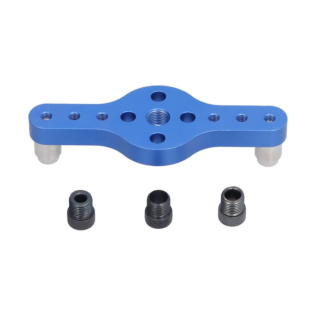 Dowel Jig Aluminum Alloy Anodized Appearance Precise Fast Self Center Dowel Jig Kit for Woodworking