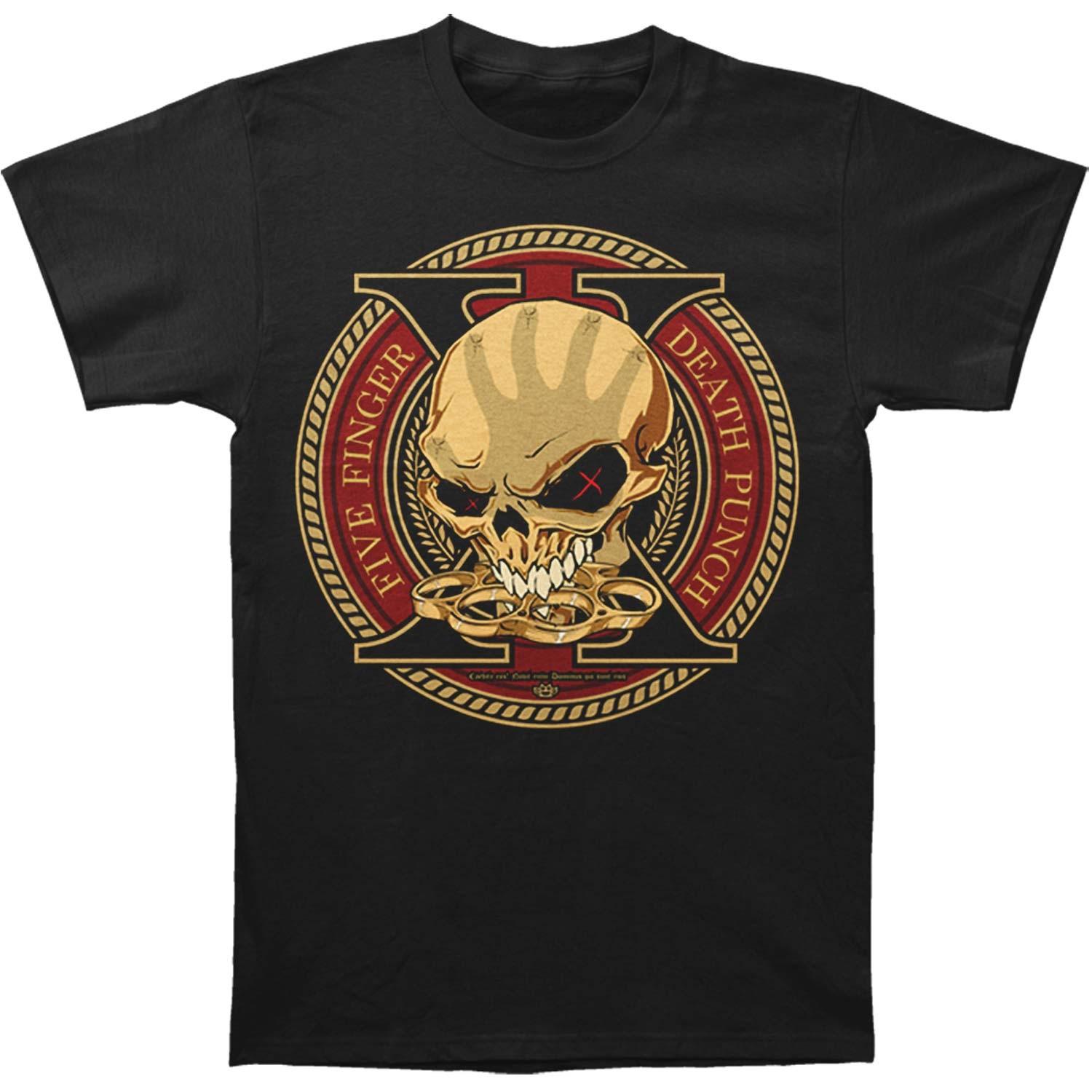 

Men s Five Finger Death Punch Trouble Decade Of Destruction T-Shirt Mens Womens Tees Top Black S