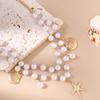 Fashion Summer Beach Shell Starfish Pendant Necklace for Women Girls Pearl Choker Necklaces Party Holiday Jewelry Gifts