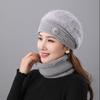Wintermütze Damen Fleece Verdickt Warm Baskenmütze Damenmode Winddicht Strickmütze Mama Wollmütze