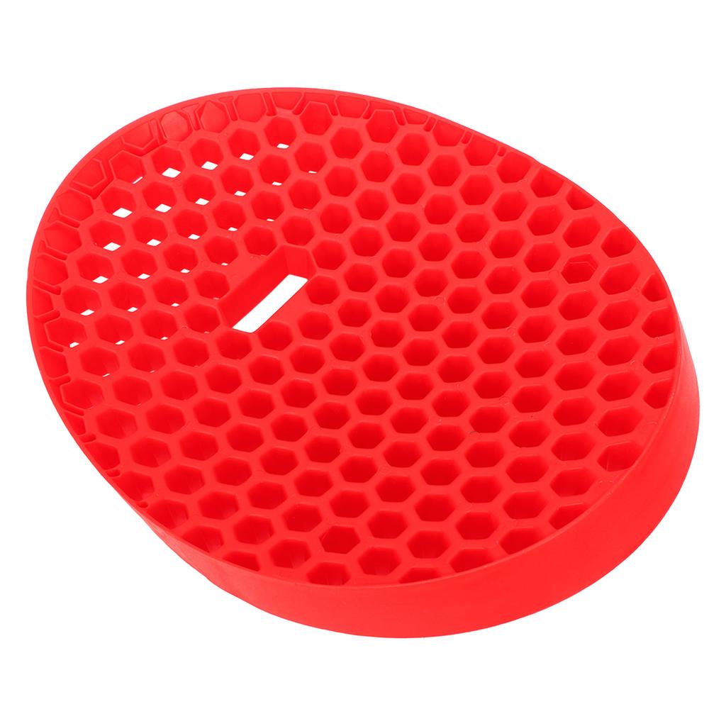 Car Wash Bucket Insert Red Effective Multifunctional Rugged Car Wash Washboard Insert for Sediment