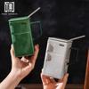 Creative Retro Refrigerator Ceramic Cup with Lid Straw Funny Office Couple Gift Coffee Mug