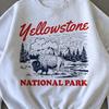 Koszulkę z Parku Narodowego Yellowstone, Koszulkę z Graficznym Bizonem w Stylu Vintage, Retro Koszulkę z Parku Narodowego, Prezent dla Miłośnika Dzikiej Przyrody, Koszulkę z Zachodnią Przygodą