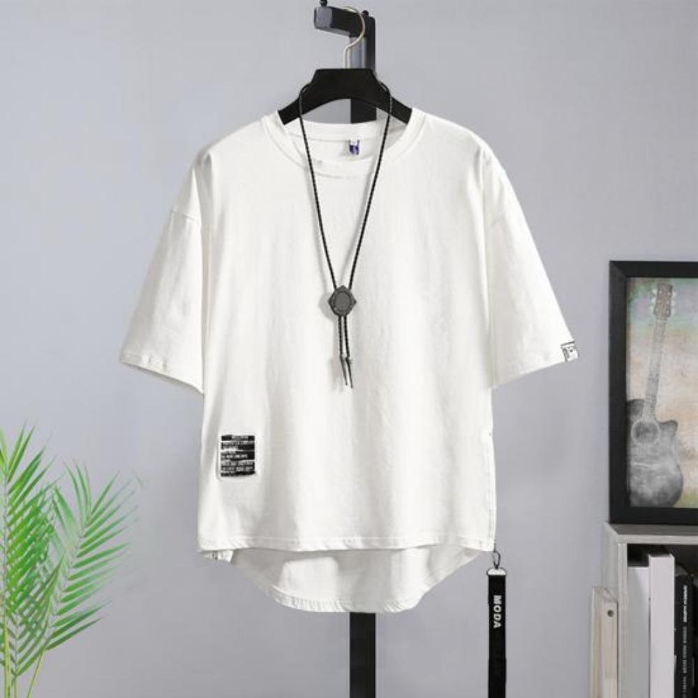 Men Summer T-shirt Pullover Daily Wear Hip Hop Plus Size Men Summer Top Male Clothes