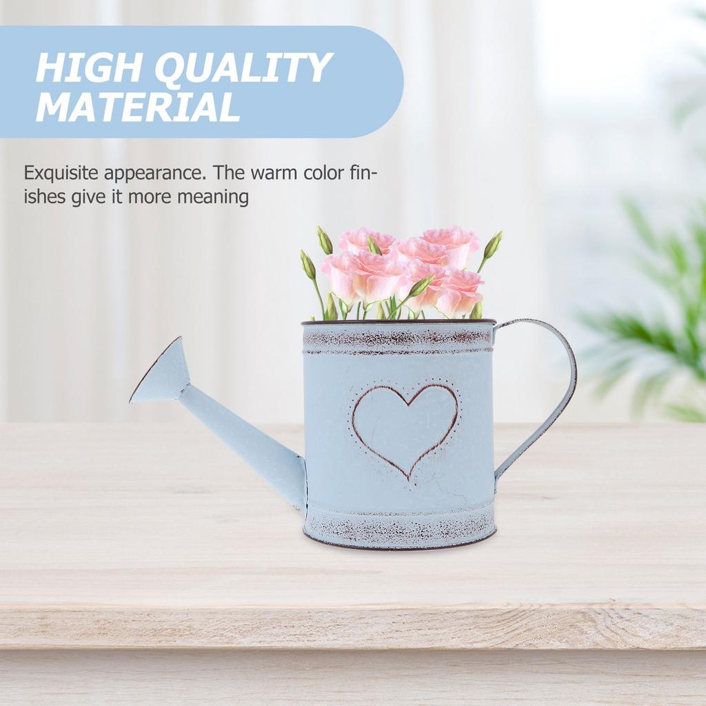 Gießkanne für Gartengestaltung Po Eisenvase Heimtopf Vintage Gartenarbeit Blume