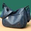Bolsos Mensajero de Cuero de Canguro Femeninos Bolsos de Mano de Cuero de Lujo Femeninos Bolsos para Mujer Bolso de Hombro de Diseñador para Señoras
