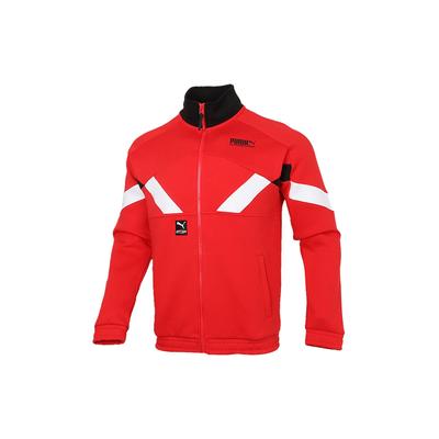 Giacca da traccia con logo da uomo Capospalla Rosso 531339-11