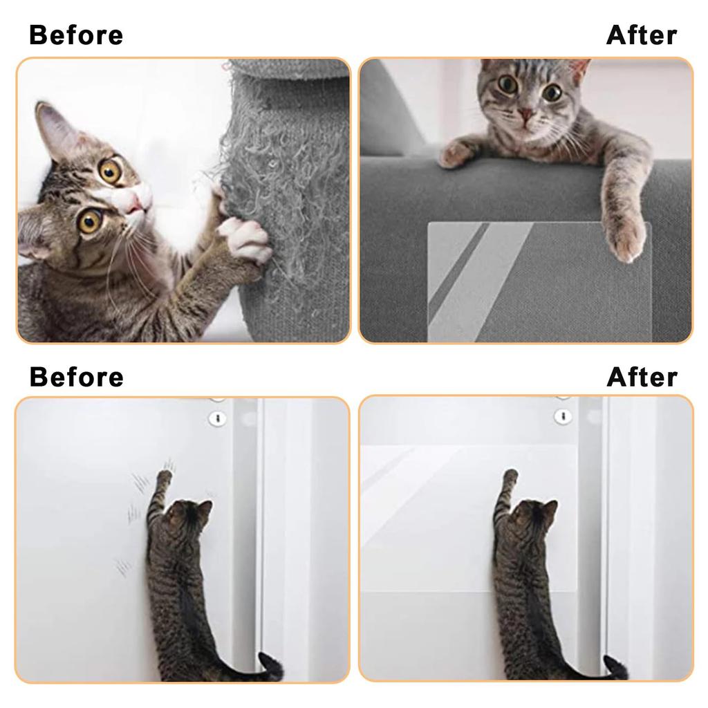 Cat Furniture Protector,30 X 500cm Cat Scratch Protector,Cat Scratch Sofa Protector