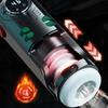 Automatic Male Masturbator Cup Telescopic Sucking Heated Pussy Blowjob Machine Thrusting Vibration Masturbation Sex Toy for Men