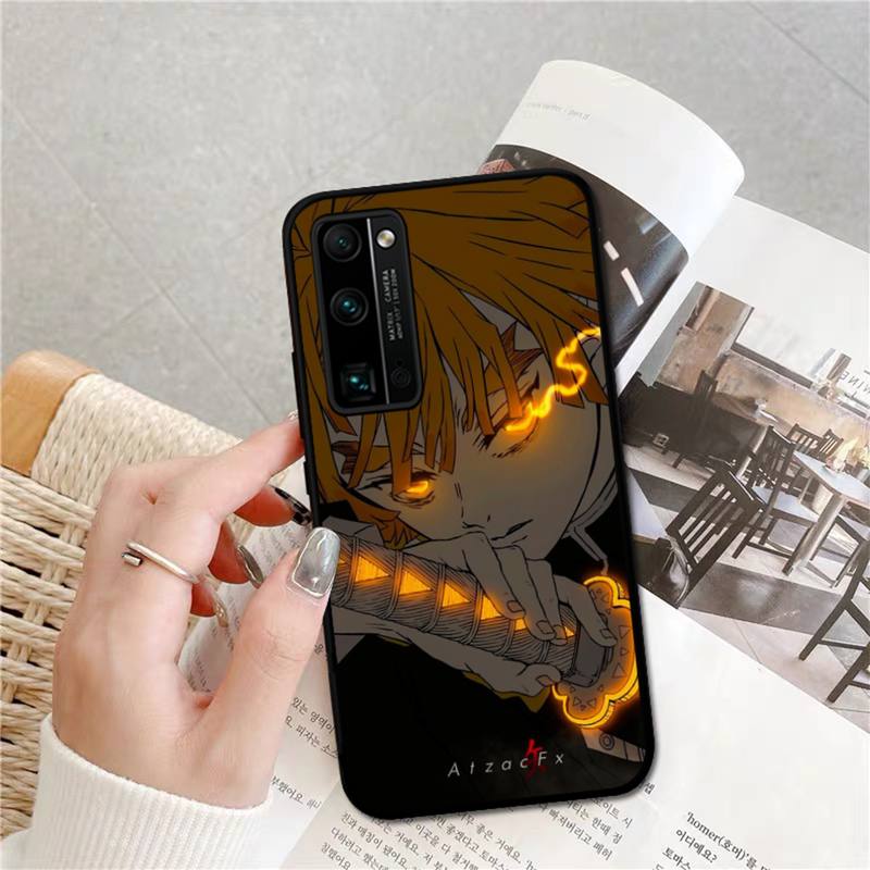 Japan Anime Cartoon Demon Slayer Phone Case For Huawei Honor V30 30 9X 7A Pro View 20 10 9 Lite 10I 8C 8X 5A Play Cover