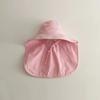 Solid Color Sunscreen Fisherman Cap Wide Brim Summer Sun Hat Fashion Children Bucket Hat  Girls