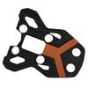 ABXI For Kugoo Kirin Kukirin G2 Master/G2 MAX Electric Scooter Replacement Rear Wing Pad Pedal Assembly Parts