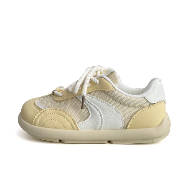 1 Lightweight and thin-soled sports women's versatile round head flat-bottomed leisure commuting new little white shoes