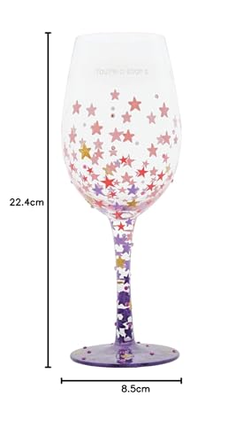 Enesco Lolita Wine Glass Stars-a-Million 6010157