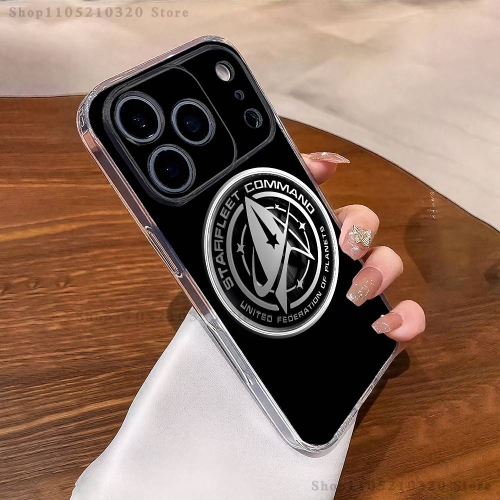 S-Star T-Trek Ships Phone Case For iPhone 17,16,11,15,13,14,12,Air,Mini,Plus,Pro,Max,Plus,E Clear Soft Shell