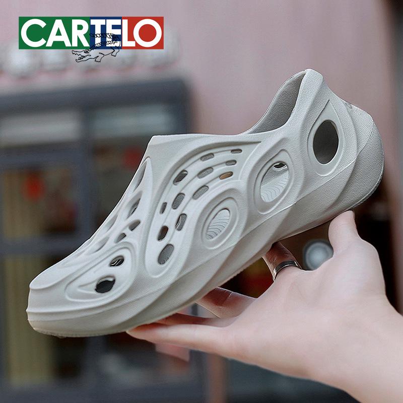 2025 Men's Breathable Summer Sandals: Outdoor & Beach Closed-Toe Flip-Flops