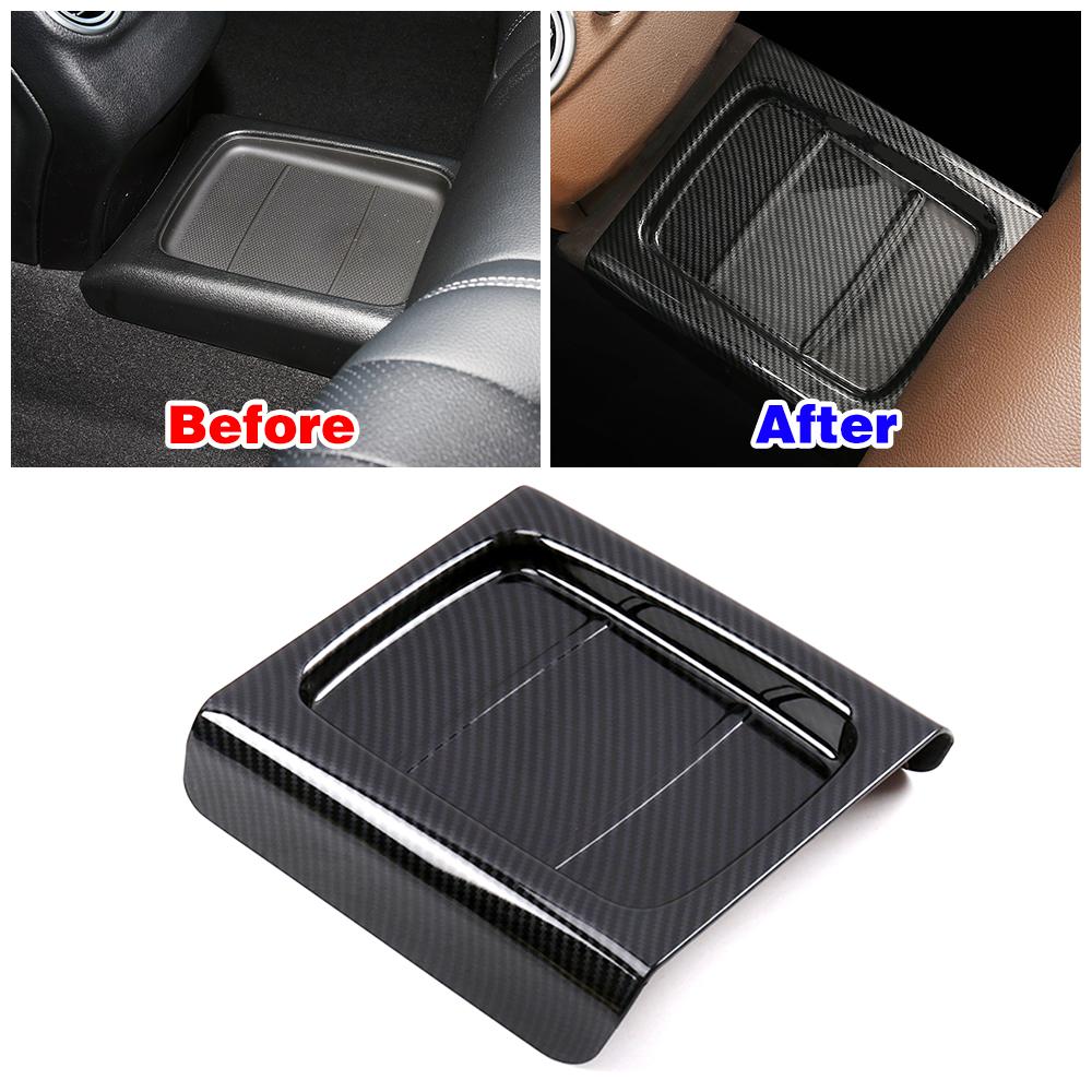 

For Mercedes Benz E Class W213 2016 2020 Car Rear Row Middle Bulge Pedal Protection Cover Trim Anti Kick Plate Stowing Tidying