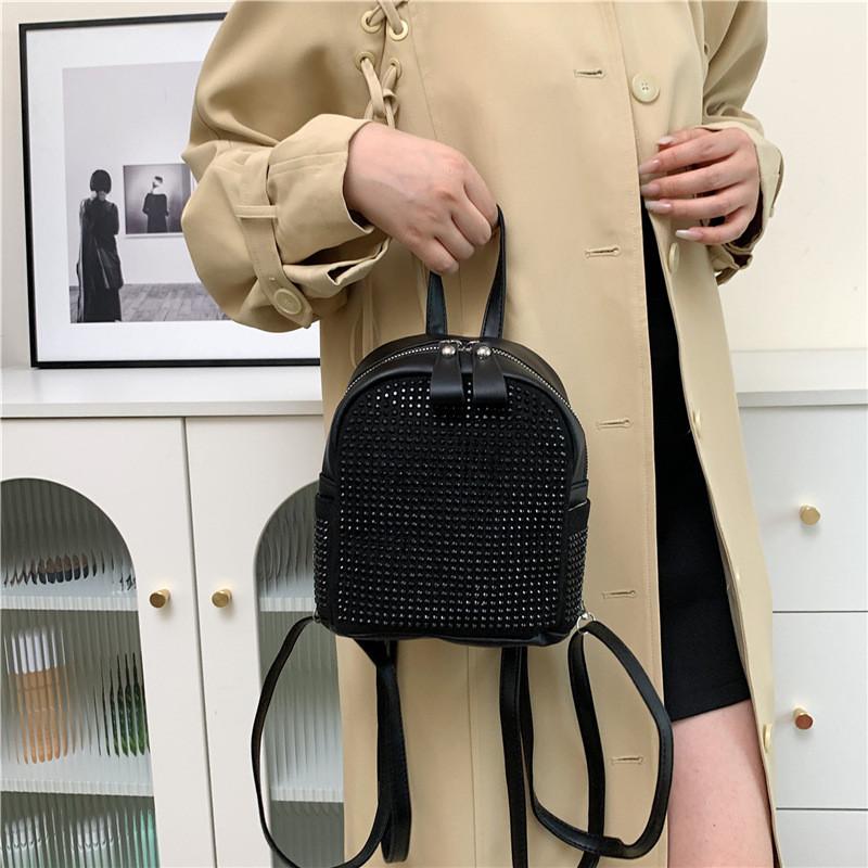 Fashionable 2023 Fall Korean Style Travel Backpack For Women In Soft Fabric Design