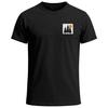 Men's Forest Logo T-Shirt Outdoor Badge Nature Print Summer Fashion-