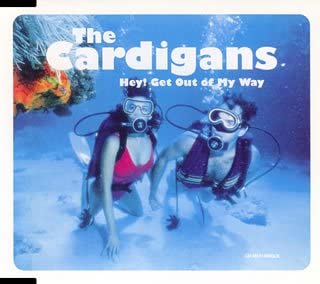 

CD CARDIGANS - Hey! Get Out of My Way POCP7056 Trampolene 1995 Japan Rock Used