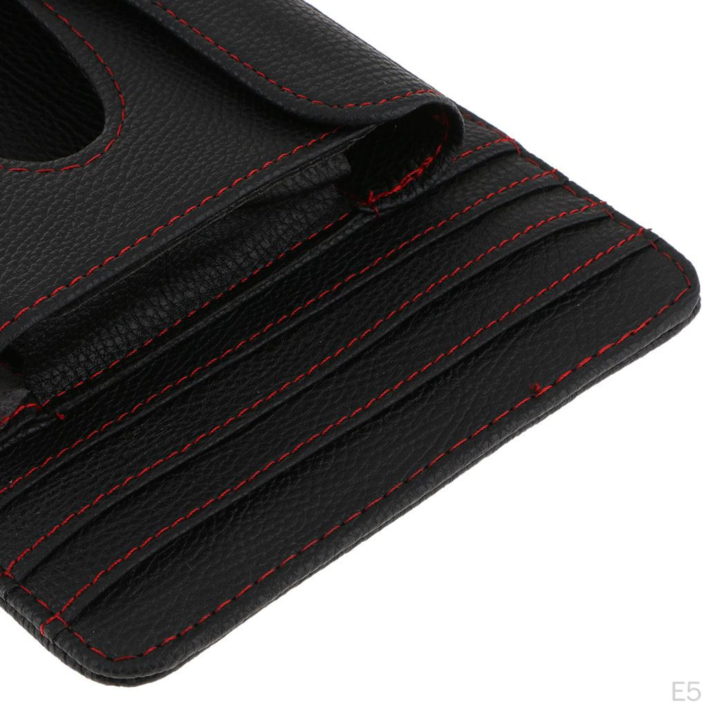 3 In 1 Discs Pouch Bag Cards Storage Case and Tissue Box Wallets Car Sunshade Visor easy to use