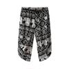 Harajuku Lässige Haremshosen mit weitem Bein für Männer 2024 Sommer Baumwolle Strand Baggy Pants Chinesischer Stil Prinitng Wadenlange Hose