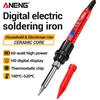 2026 Portable Adjustable Temperature 110V/220V Soldering Iron ANENG SL106 US EU Plug Fast Heat Up Electronic Welding Electrician Repair Tools for Home