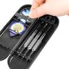 Dart Case Holder Organizer for Steel Tip & Soft Tip Darts Darts Carrying Storage Bag for Dart Tips Shafts and Flights