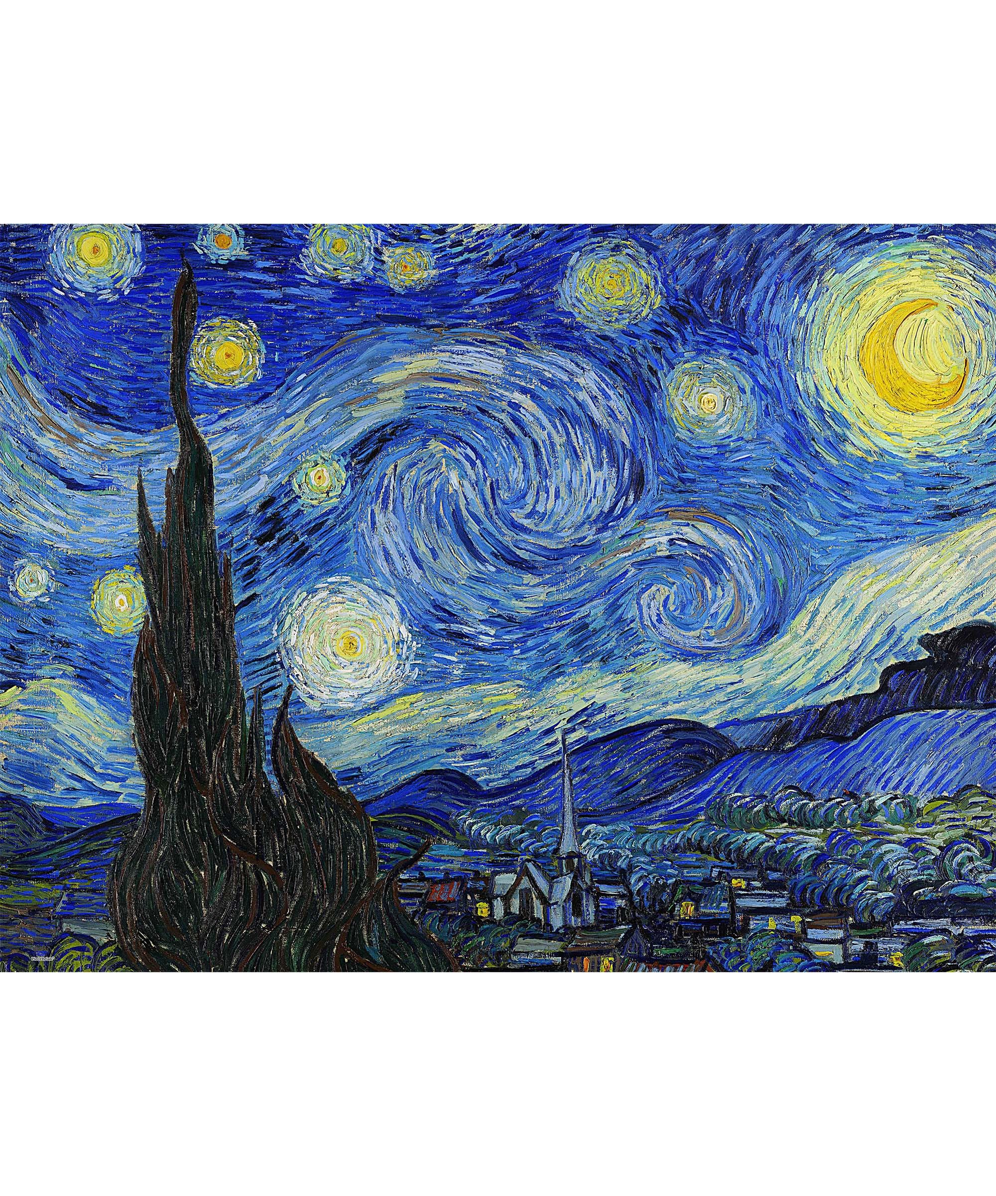 

PieceRelax Plastic Jigsaw Puzzle PieceClicks Gogh Starry challenging no clicks into PieceClicks 1000-piece [Van - Night] (48x64cm) Adult-level,