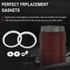Replacement Gaskets Compatible with Thermos Stainless King 16 Ounce Travel Tumblers, Travel Tumbler Lid Replacement Fits Thermos Travel Mug, Silicone