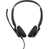 Jabra Engage 50 II Wired Stereo Headset with Link Call Control, Noise Cancelling, 3-Mic Technology, USB-A Cable, Ultra-Lightweight, MS Team