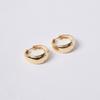 [POPTS] Chunky Basic Round One-Touch Earrings OTE122525RYN