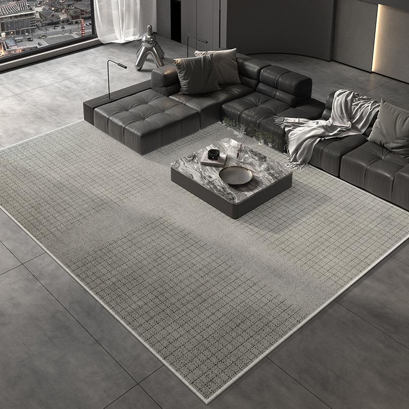 Minimalist Luxury Lint-free Carpet for Living Room Decoration Bedroom Office Easy Clean Rug Large Area Antiskid Soft Floor Mats