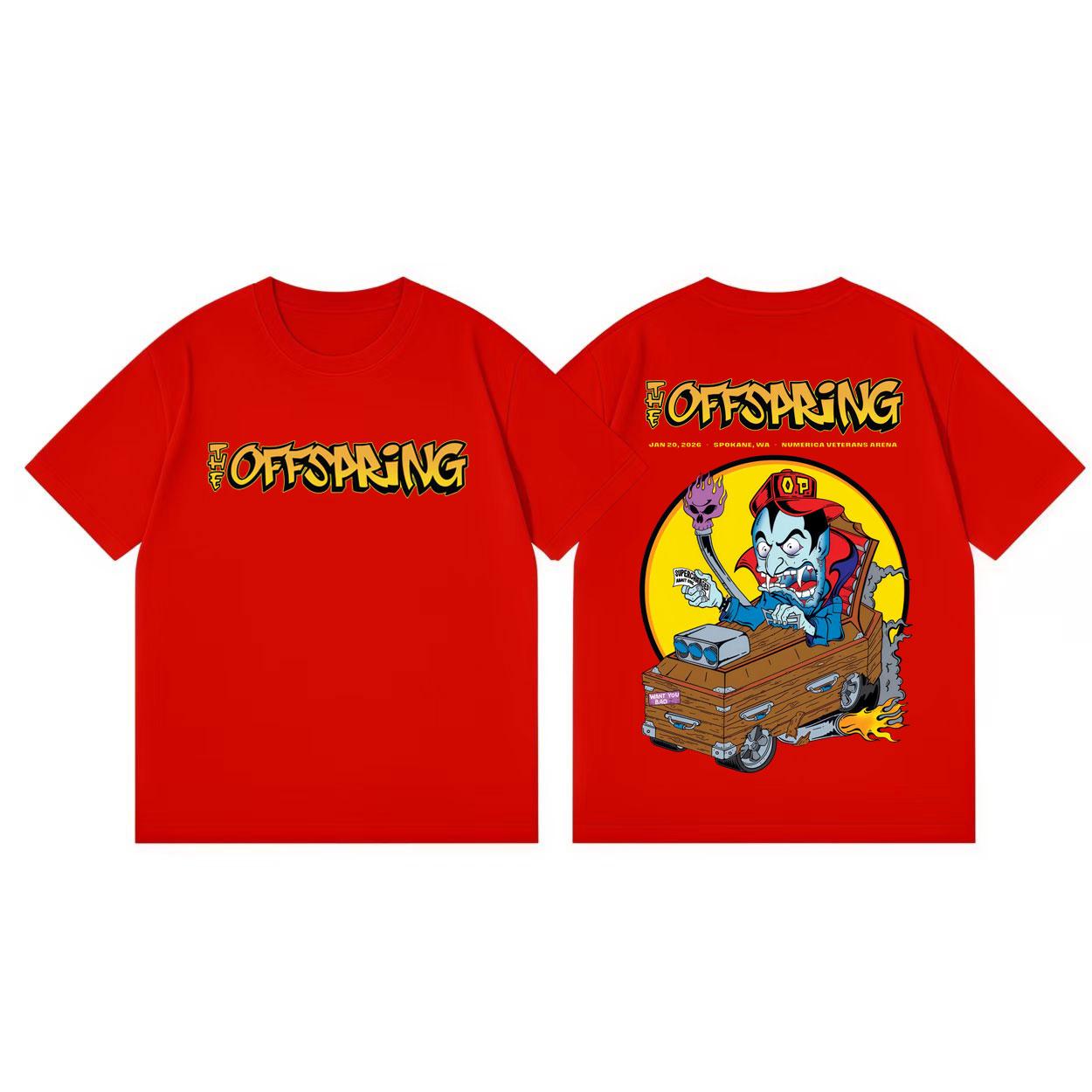 

Punk Rock Band The Offspring Graphic T Shirts Streetwear Fashion Y2k Short Sleeve Tshirt Men Women Casual Loose Cotton Tshirts S