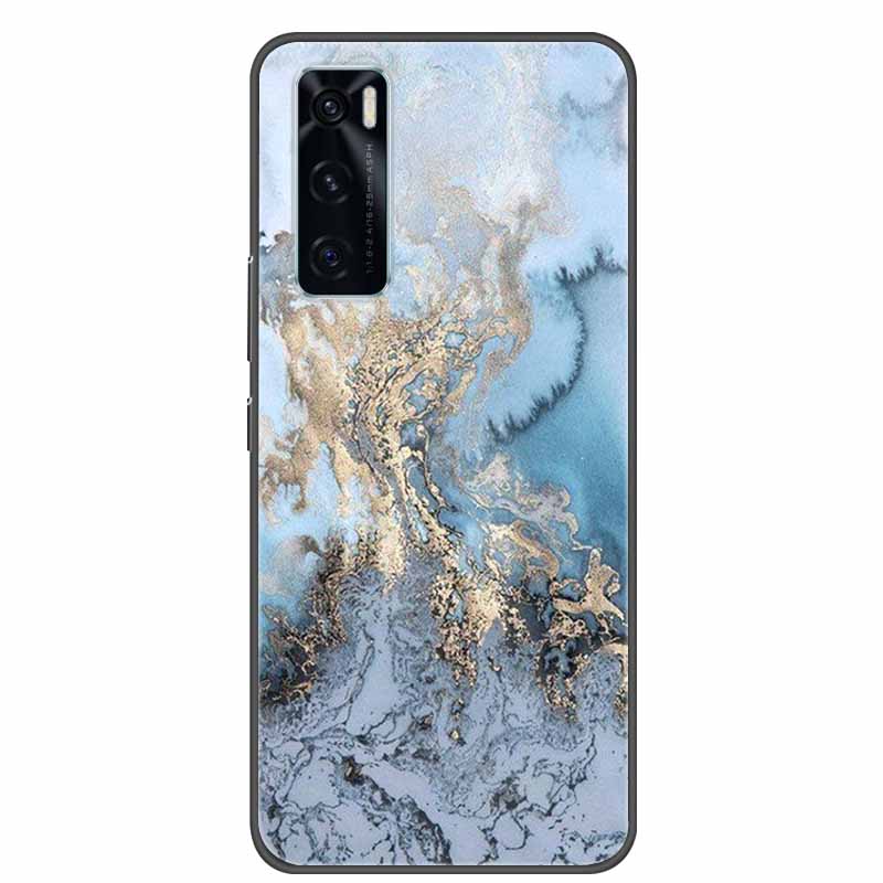 For Vivo V20 SE Case Marble Silicone Soft TPU Bumper Cover Coque For Vivo V20 SE Back Cover Cases for VivoV20 SE V20SE V 20 SE