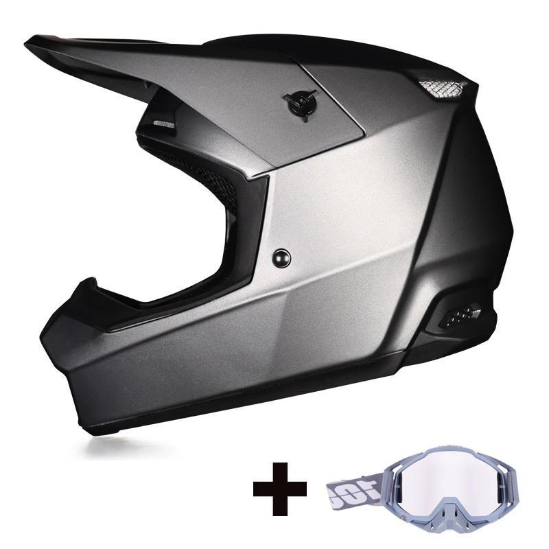 Motorcycle Helmet Children Off Road Helmet Bike Downhill Am Dh Cross Helmet Capacete Motocross Casco Three piece gift set Motor