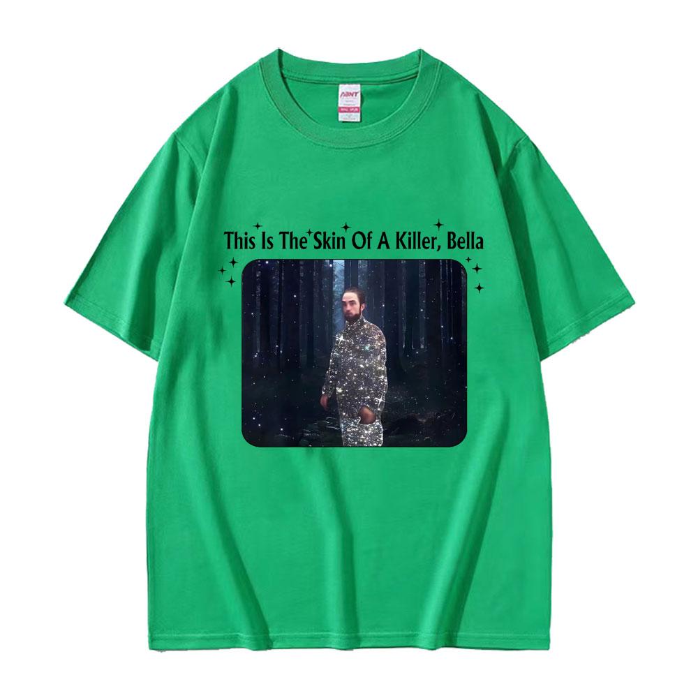 Robert Pattinson TShirts Twilight Saga Funny Print Streetwear Tees Unisex Women Oversized 100 Cotton T Shirt Tops Unisex Clothing