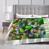 B-Billies Eilish Eras Tour Blanket Flannel Textile Decor  Breathable Ultra-Soft Throw Blankets for Bed Car Bedspreads