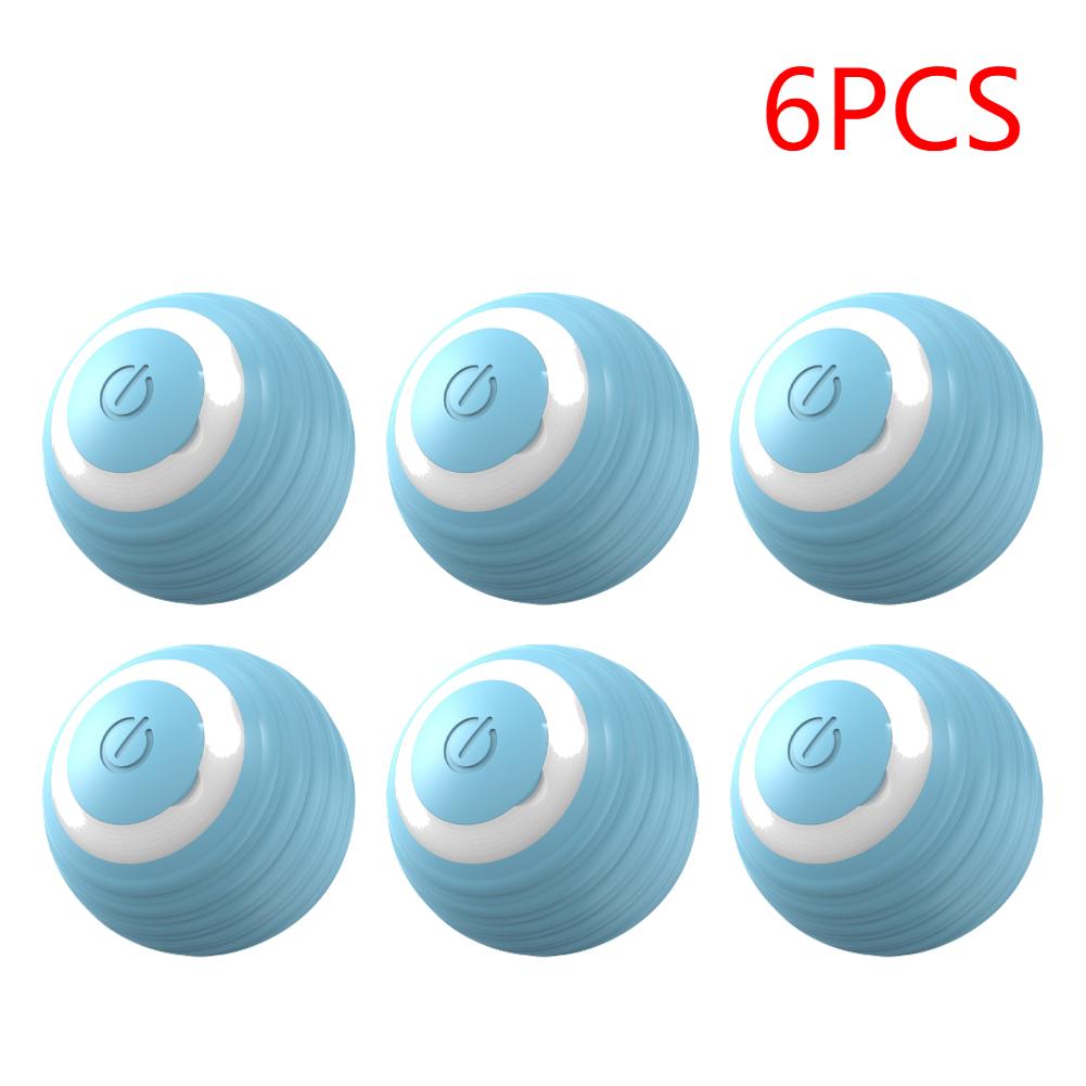 Smart Cat Toys Rolling Ball Rechargeable Electic Interactive Toys for Cats Training Self-moving Funny Puppy AccessoriesPet Toys