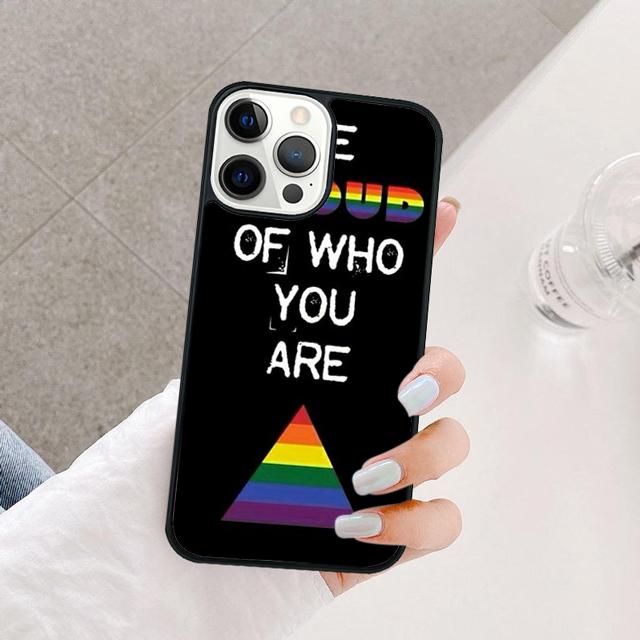 RAINBOW FLAG GAY LESBIAN PRIDE LGBT Phone Case Cover For iPhone 17 Air 15 16 14 13 12 Pro Max 11 Pro Max Plus