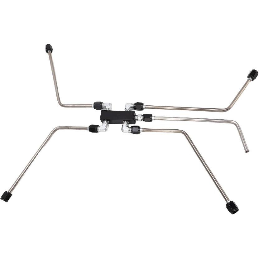 LS Coolant Crossover Steam Vent Kit for LS1 LS3 LS6 LS7 Engines, Complete Stainless Steel LS Steam Port Kit, Coolant Crossover Replacement Kit