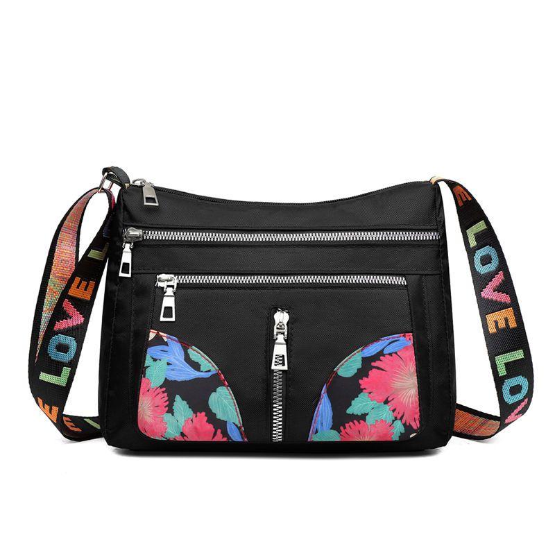Geantă Crossbody din Nailon Impermeabil Geantă din Pânză Geantă Crossbody cu Un Singur Umăr din Pânză Oxford Geantă de Damă Geantă pentru Mamă