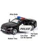 1/36 Mercedes Benz Dodge Police CarToy Model  Alloy Diecasts Pull Back Function 2 Doors Opened Rubber Tires Toys For Kids' Gifts