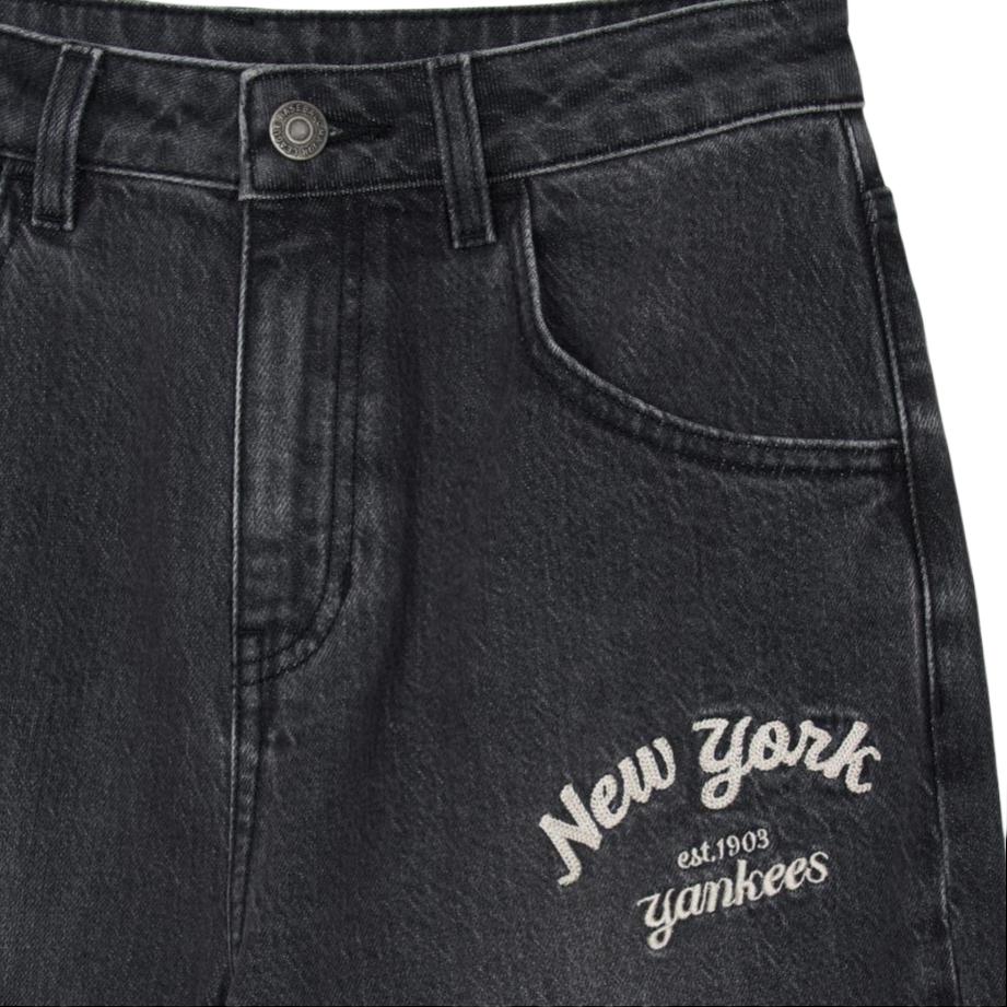 New MLB New York Yankees Jeans Women's Charcoal Gray 3FDPV0144-50CGS
